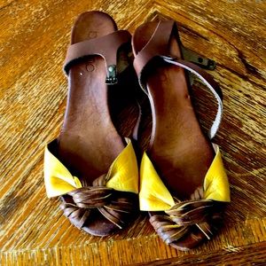 Bueno leather sandals